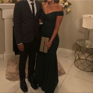 Off the shoulder dress